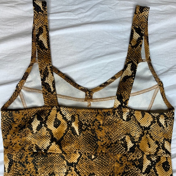 Zara Snake Print Dress - Picture 5 of 7